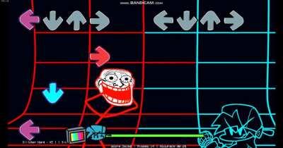 FNF Hex mod glitcher but i replaced Hex with trollge cuz why not