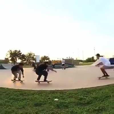 HMB whilst I perform a three way board transfer