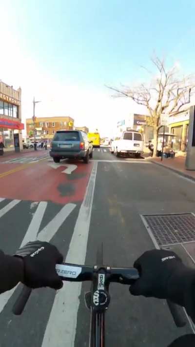 Just another day in the big city.