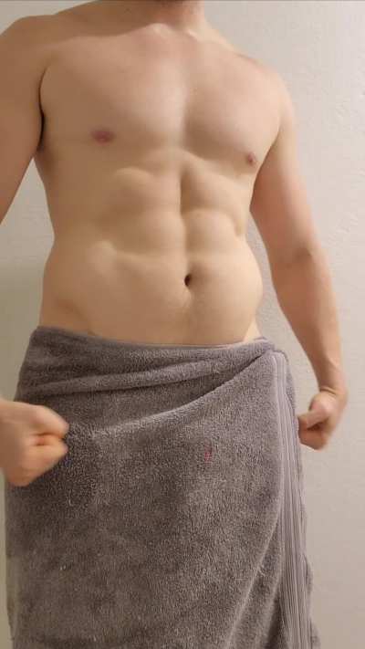 Fresh out of the shower 