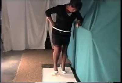 White metal heel pumps slug crush