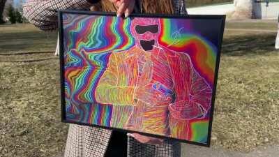 My psychedelic interpretation of the spy