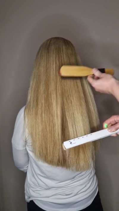 Having someone else take control of my long, thick blonde hair is such a turn on