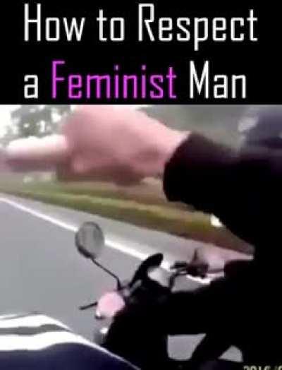 Do You Respect Your Feminist Men Like This? 💀