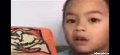 Uh oh the camera was on....