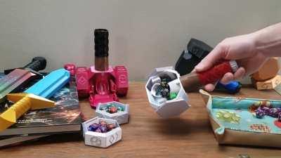 [OC] Giveaway! Dice Dagger or Hammer Dice Tower. To bonk, or to poke? That is the question! [mod approved]