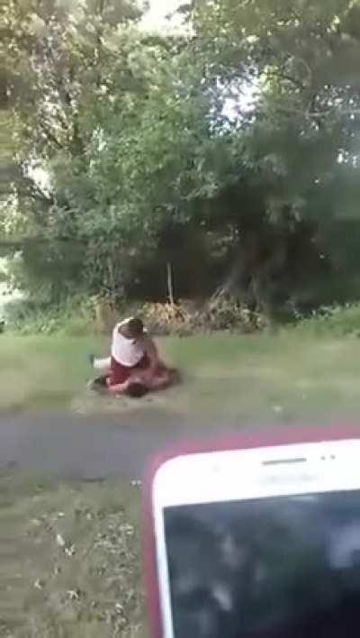 Gets a beating for tryna R* his sister