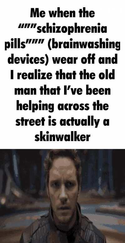 You cannot hide from me skinwalkers