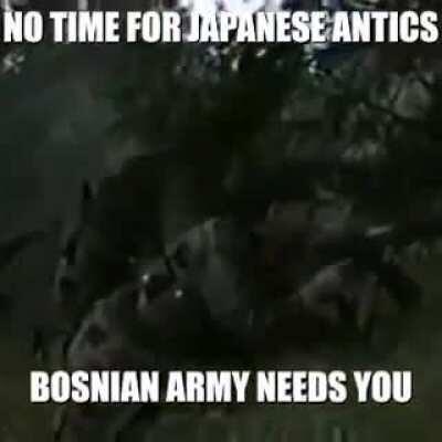 No time for Japanese antics!