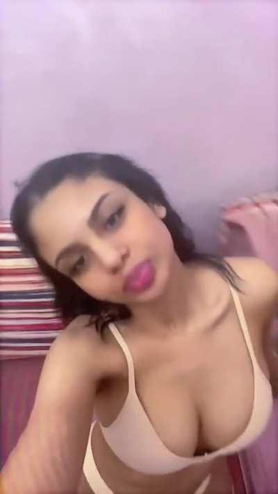 Having fun with my big boobs