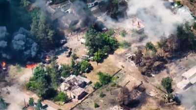 SOF of Ukraine detect enemy equipment and aim artillery at it. Donbas region , date unknown (music from source)