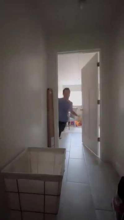 Trying to be the best husband.