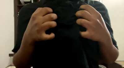 I hate shirts, they just keep my tits hidden 😞 (OC)