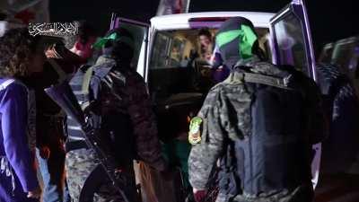 New video of hostage release 