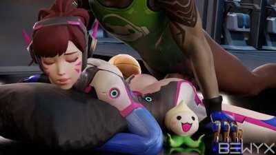 D.va Proneboned By Lucio (Bewyx)