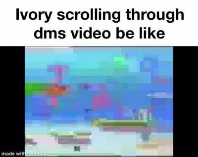 Seriously why the fuck is the quality so shit and why does he not use their first phone it’s on in the first place and what’s with the fast as fuck scrolling that makes it illegible