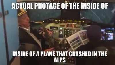 ACTUAL BLACK BOX PHOTAGE FROM A PLANE CRASH THAT KILLED 400 PEOPLE