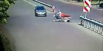 HMFT after I turn on a Chinese road.