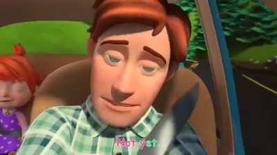 When Matt is nearly gonna finish No Hit Run but he hits a pole and dies