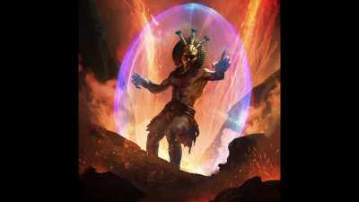 Dagoth's first encounter with Nerevar