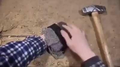 Watching dwarves smith armour be like: