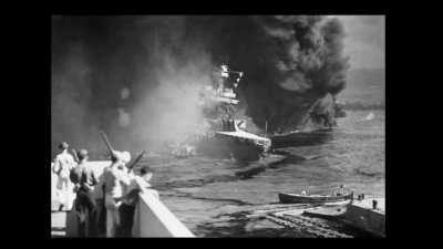 amogus in the background of various ww2 battles