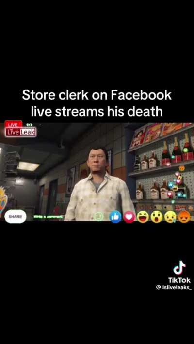 GTA 5 LEAK: YOU CAN ROB AND KILL THE SHOP CLERK
