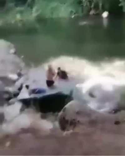 HMFT after I belly flop onto a rock