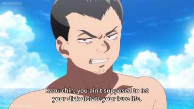 The moment when Kazuya and Chizuru were about to break up xD