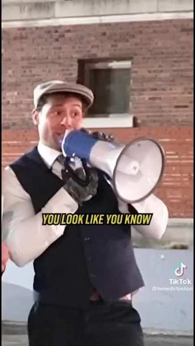 Just an absolute madlad spreading some love