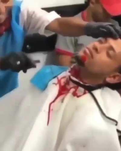 Barber Shop incident