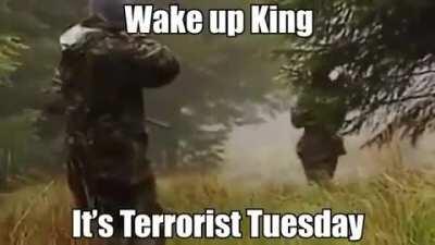 It's not Tuesday, yet.