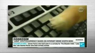 So, at what point will DOGE be knighted by the Queen?