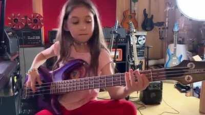 Play that funky music, little girl.