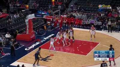 [Highlight] The Orlando Magic gets 7 straight offensive rebounds but couldn't convert a shot to start the game.