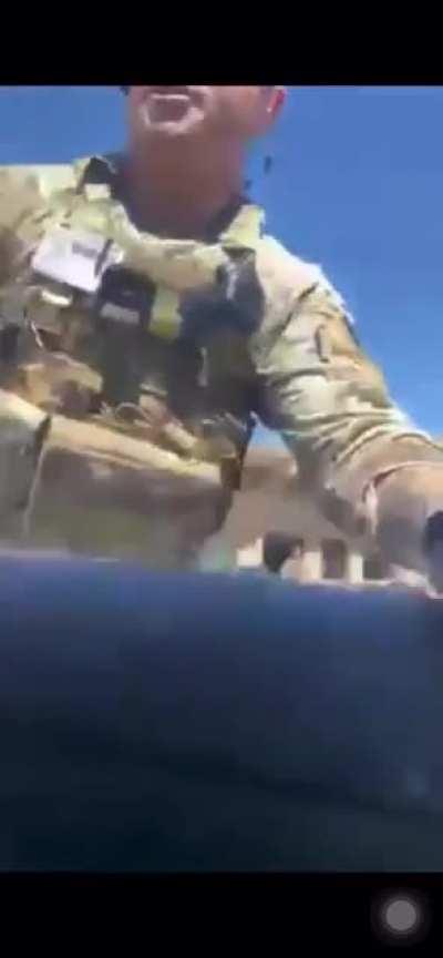 Trespassing on a Military Base, then Ignoring Law Enforcement