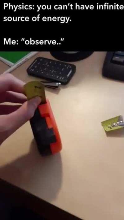 Thermodynamics you say? Nah!