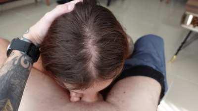 God, how I love to push big dicks down my throat🤤