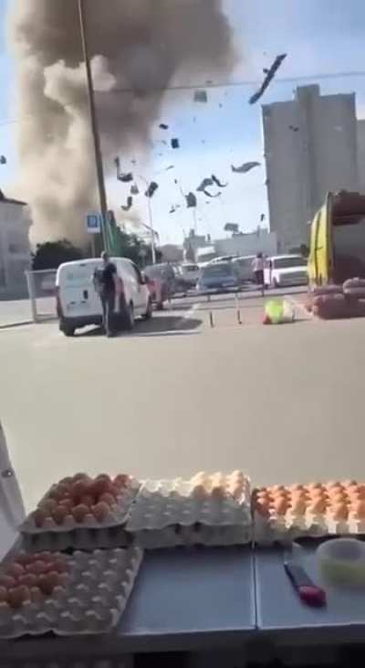 UA POV: Drone attack in Kharkiv today