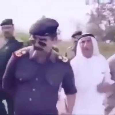 Saddam Hussein forrozeiro não exis......