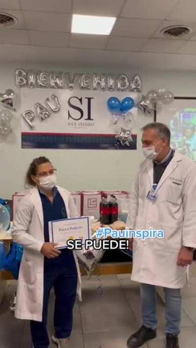 La vuelta al laburo de la peque Pareto.