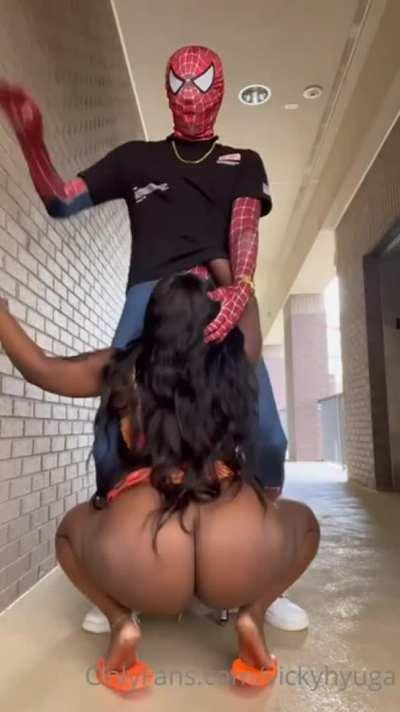 Spider-Man Into the Throat Verse