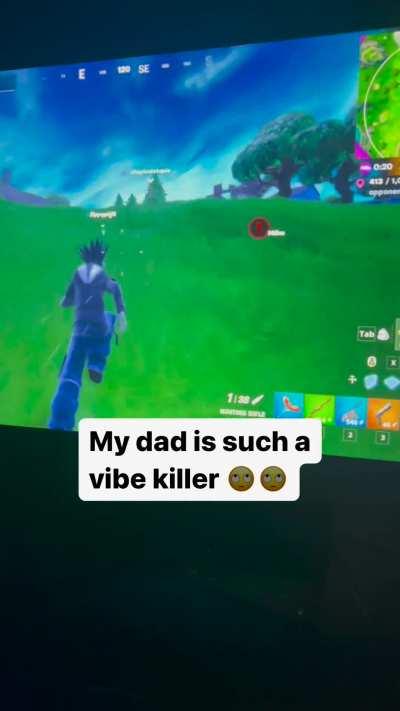 There’s bigger problems here, dad 🙄