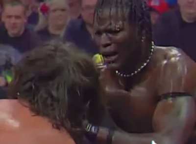 Why do you think the trigger was never pulled on R-Truth being one of THE guy’s before the comedy gimmick in 2008-2011?