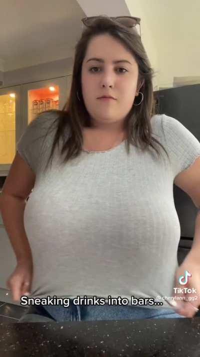 2 Busty 2 Hide - A Liquor Bottle