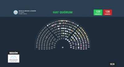 El gobierno consiguió el quorum para el DNU 179/2025 y buscará blindarlo con la aprobación de Diputados.