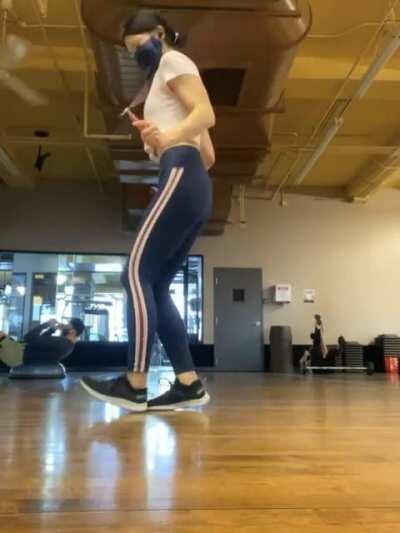 The smoothness of this rope jumper