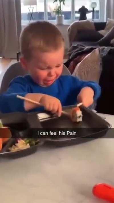 Use your hands maybe (?