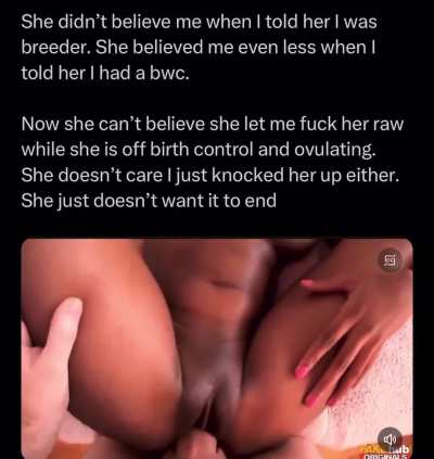 You should have believed me