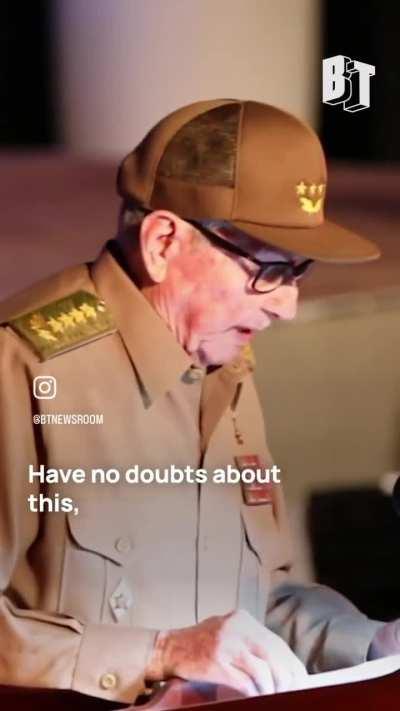 On the 65th anniversary of the Revolution, Cuban revolutionary leader Raul Castro urged the Cuban people to persevere over US attempts to strangle their nation.